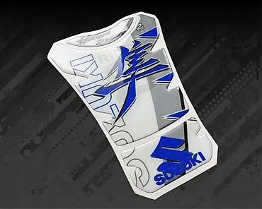 prodaja ventilatora: Stikeri suzuki hayabusa tank pad stikeri za rezervoar - 2530 📌 opis — 4