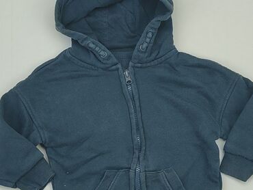 niebieski sweterek rozpinany: Sweatshirt, Primark, 1.5-2 years, 86-92 cm, condition - Good
