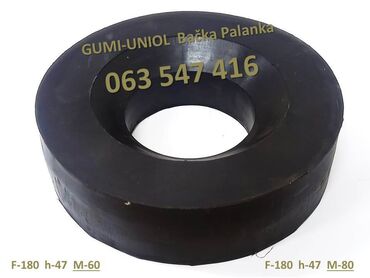 Ostali pribor i dodaci za alate: Gumeni odbojnici i podmetač prsten – različite dimenzije - — 5