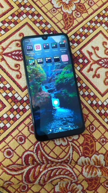 телфон редми: Redmi, Redmi 7, Колдонулган, 32 ГБ, түсү - Кара, 2 SIM