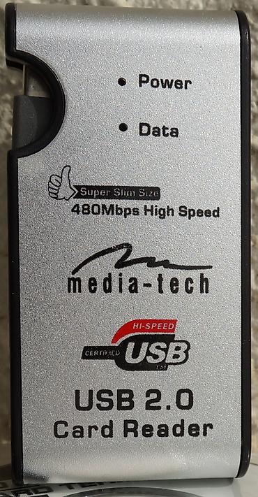 Media-Tech yaddaş kartı oxuyucusu Media-Tech MT5008 model 40-ı 1-ində