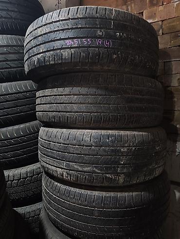 Транспорт: Шины 235 / 55 / R 19, Лето, Б/у, Комплект, Легковые, Корея, Hankook — 1