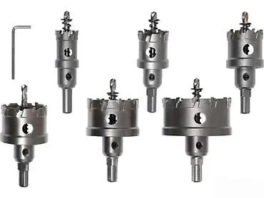 lidl cirkular: Set kruna burgija za metal – 6 delova u aluminijumskom koferu - — 2
