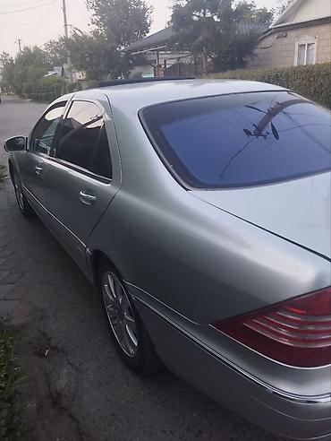 глушитель w220: Mercedes-Benz S-Class: 2000 г., 5 л, Автомат, Бензин, Седан — 1