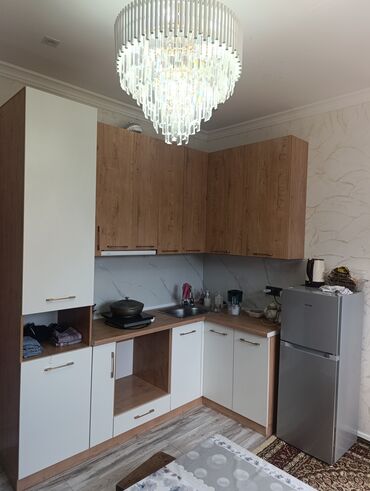 дом ленинский район: 30 м², 1 комната, Свежий ремонт С мебелью, Кухонная мебель