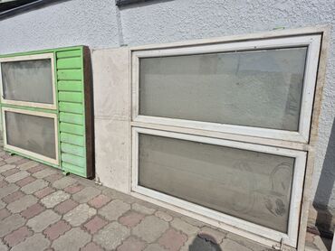 торцовочная пила с протяжкой бу: Продаю пластикоаые окна б/у. Размер: 1.8*2.4 1шт 1.05*1.15. 1шт