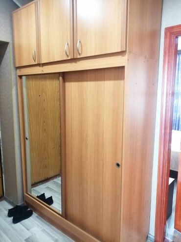 шкаф из дсп: Шкаф в прихожей, Б/у, 2 двери, Купе, Прямой шкаф, Азербайджан