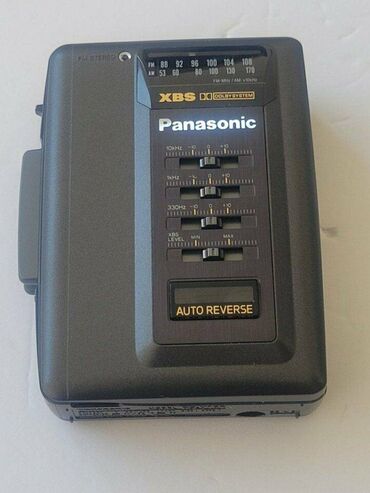 kanallar: Panasonic rq v162 xbs / radio və kaset oxudan model rq v162 xbs dolby