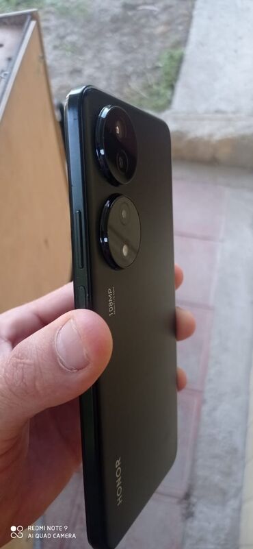 honor 30 pro plus: Honor X7b, 128 GB, rəng - Qara, Barmaq izi