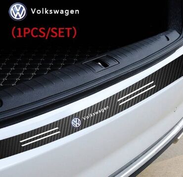 Tuning oprema: Stiker za branik automobila - karbon VOLKSWAGEN Stiker za zadnji — 7