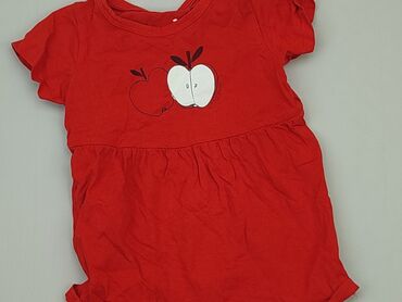 top koronkowy czerwony: Bluzka, Lupilu, 1.5-2 lat, 86-92 cm, stan - Dobry