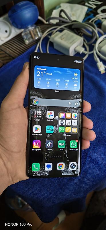 iphone x kamera: Honor X9b, 256 GB, rəng - Qara, Face ID — 2