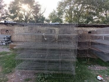 оборудование для производства брусчатки: Клетка для несушек, оксенковка сетка готовая в зборе. на 7000 голов