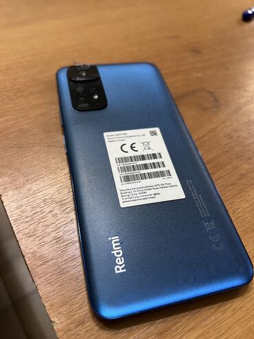 варианты в рассрочку: Xiaomi, Redmi Note 11S, Б/у, 128 ГБ, цвет - Синий, 1 SIM, 2 SIM