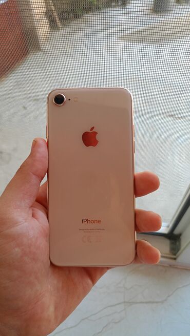 Apple iPhone: IPhone 8, 64 GB, Qızılı, Barmaq izi