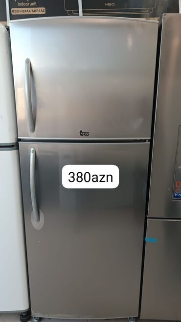 sumqayıt soyuducu: 2 qapılı Teka Soyuducu Satılır, rəng - Gümüşü