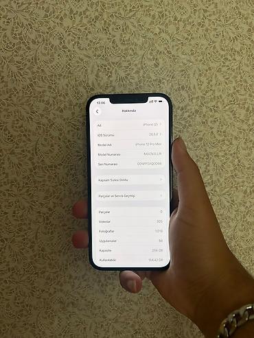 iphone 12 pro max sekilleri: IPhone 12 Pro Max, 256 GB, Pacific Blue, Face ID — 2