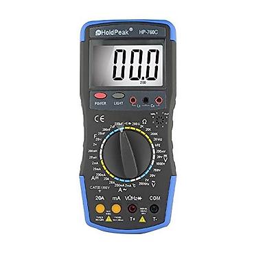 HoldPeak HP-760C LCR Metr Yüksək yüklənməyə qarşı qoruma dövrəsi və