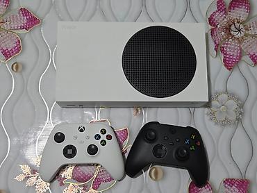 xbox seri s: Xbox Series S oyun konsolu – 512 GB SSD Xüsusiyyətlər: - Rəng: ağ — 3
