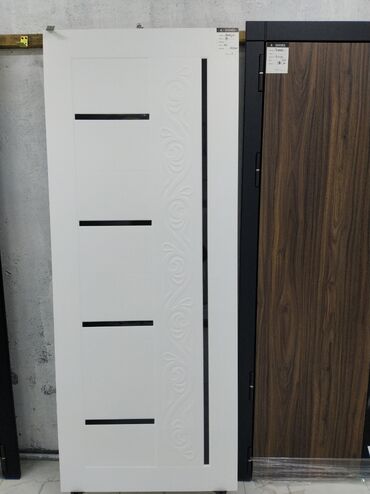 şüşə qapılar: A-Doors interyer qapısı – Model: Azalya - Rəng: ağ - Ölçü: 205 -