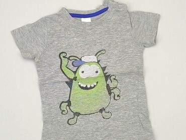 koszulka w kwiaty: T-shirt, 2-3 years, 92-98 cm, condition - Very good