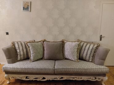 Divan və masa dəstləri: Klassik divan, Qonaq otağı üçün, Açılmayan — 7