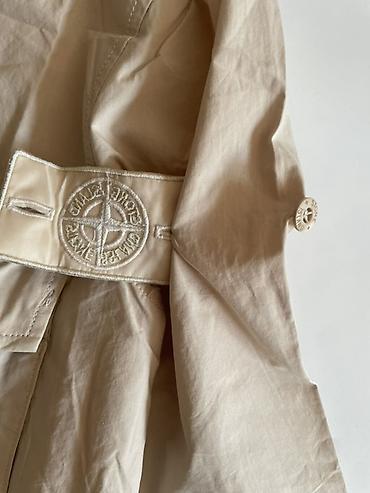 анорак: Stone Island — легкий анорак с капюшоном, бежевый - Модель: анорак с — 3