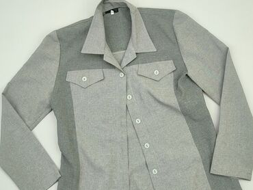 długie spódnice plisowane szara: Shirt, M (EU 38), condition - Very good