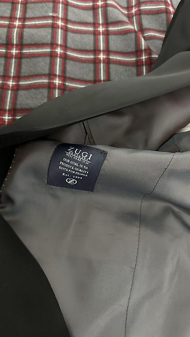 смокинг купить: Мужской смокинг ZUGI, модель SLIM-SMOKING, комплект пиджак + жилет — 5