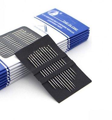 Igle za šivaće mašine: Samonitkujuće igle “One Second Needles” – set - Inovativna ušica sa — 10