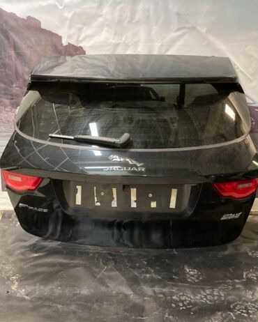 15 195 x 65: Крышка багажника Jaguar 2018 г., Б/у, цвет - Черный,Оригинал