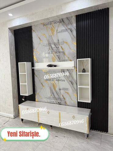 TV altlığı: Yeni, Düz TV altlığı, Polkalı, Laminat, Azərbaycan — 8