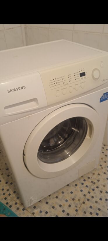 продаю стиральные машины бу: Стиральная машина Samsung, Б/у, Автомат, До 5 кг, Полноразмерная