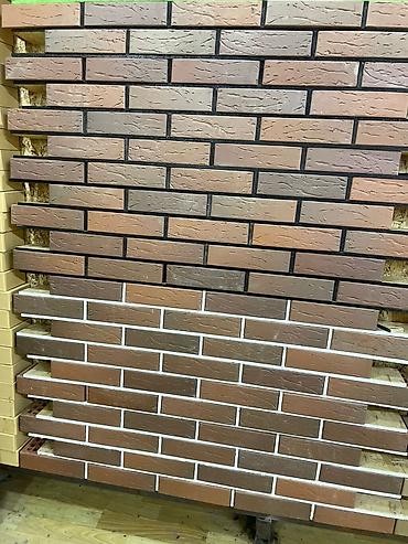 Клинкерные плитки: Клинкерная плитка для облицовки фасадов и интерьеров - Формат: узкий — 10