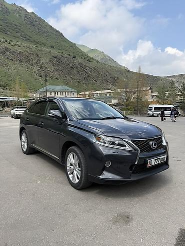 Lexus: Lexus RX: 2011 г., Кроссовер — 2