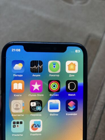 Apple iPhone: IPhone X, Б/у, 64 ГБ, Черный, Чехол, 60 % — 4