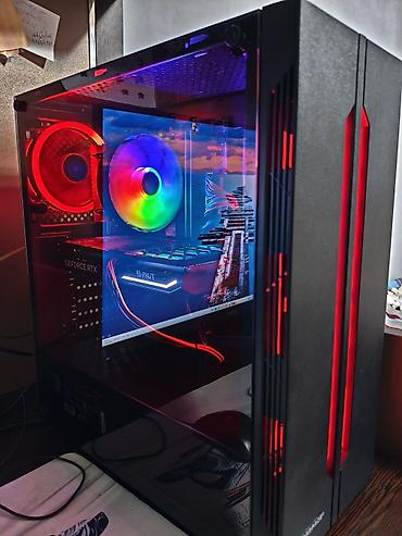 rgb keys: Rampage korpusda yığılmış güclü masaüstü PC Texniki göstəricilər — 2