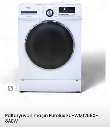 baku electronics paltaryuyan: Стиральная машина Eurolux, 7 кг, Новый, Автомат, Есть сушка, Есть кредит, Платная доставка