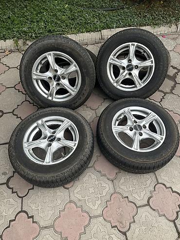 Колеса в сборе 175 / 70 / R 13, Б/у, Комплект, Легковые, Литые, отверстий - 4