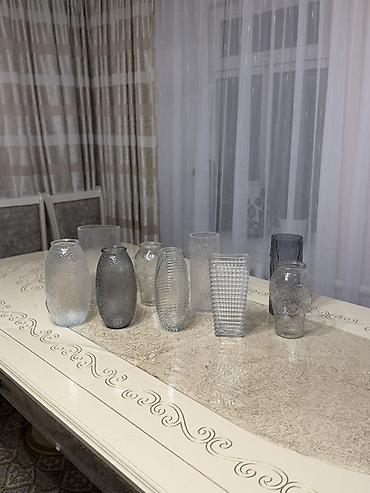 Вазы: Декоративные вазы — керамика и стекло, разнообразные формы и фактуры — 2