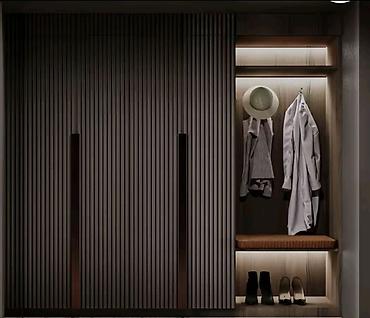 Гарнитуры для прихожей: Современная мебель для прихожей и гостиной на заказ - Комплект для — 12