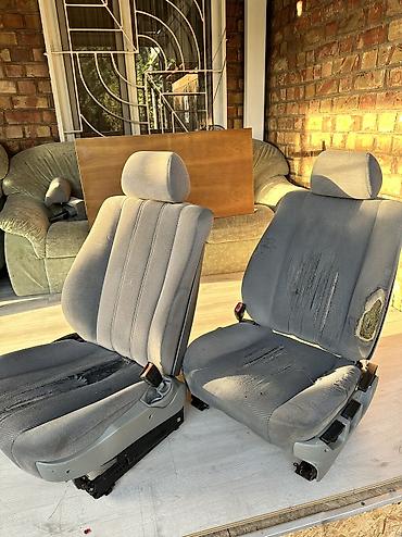 качалка колонка: Переднее сиденье, Ткань, текстиль, BMW 1995 г., Б/у, Оригинал, Германия — 1
