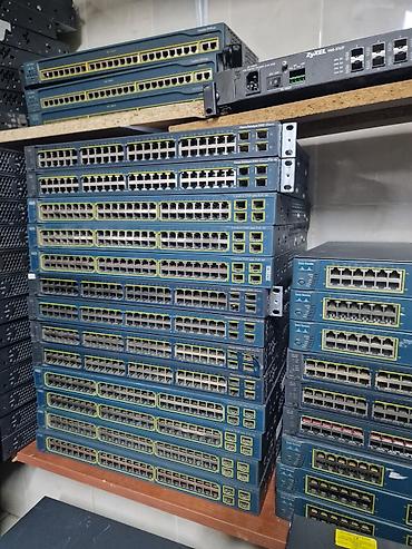 kommutator: Məhsul: Cisco Catalyst şəbəkə kommutatorları Təsvir: - Şəkildə — 1