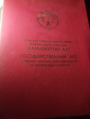 ала тоо жер: 6 соток, Кызыл китеп