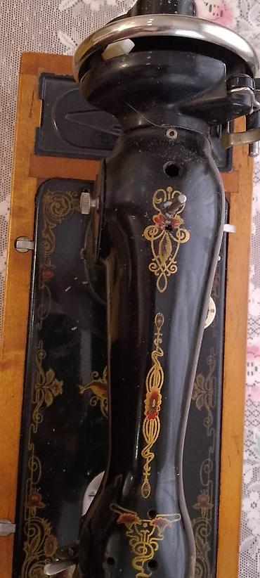 tikis masni: UNION tikiş maşını – klassik mexaniki model - Korpus: çuğundur qara — 2