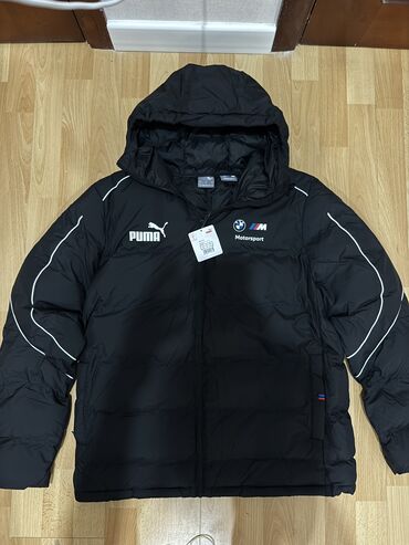зимняя мужская куртка купить: Мужская куртка, M (EU 38), Puma, Новый, цвет - Черный, Самовывоз