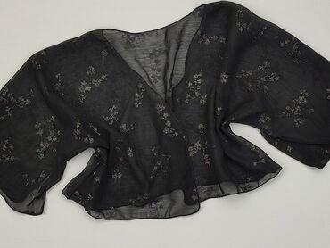 sukienki czarna w kwiaty: Narzutka 3XL, stan - Dobry