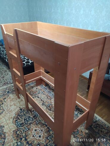 запад: Балдар үчүн эки ярустуу, Колдонулган, ЛДСП, түсү - Күрөң