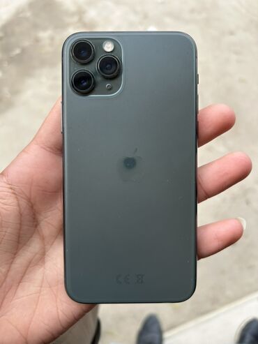 Apple iPhone: IPhone 11 Pro, 64 GB, Matte Midnight Green, Face ID — 1