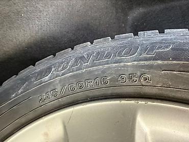 Шиналар жана дисктер: Комплект зимних шин Dunlop на дисках - Размер: 215/60 R16 - Индекс — 3